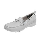 Rockport Islesford | Ladies Slip on Shoes White Washable Leather by Rockport