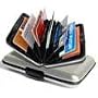 Executive Style Ogon Designs Small Multi-Colored PVC Aluminum Metal Outer Shell Wallet Card Case from Sweden