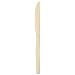 Dixie KM117 Medium Weight Polystyrene Knife, 7" Length, Champagne (Case of 1,000)