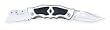 Westward 1YJD7 Folding Knife, 9 1/2 In, Clip Blade, Blue