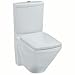 Kohler K-3588-0 Escale Two Piece Toilet, White