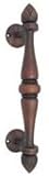 18'' Cast Brass Door Pull Spindle Style (US3 Polished Brass)