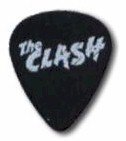 The Clash Logo Guitar Pick