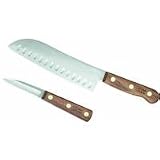 World Kitchen Ekco 1068863 Chicago Cutlery Centurion Parer and Santoku Set by World Kitchen