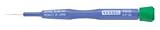 Vessel Ceramic Slotted Screw- driver, 0.9mm x 30mm, Green
