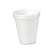 DRC4J4 Foam Cups, 4 oz., 25 Cups per Bag, 1,000 per Carton
