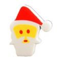 Santa Silhouette Antenna Ball Topper
