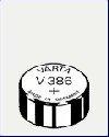 Varta V 386 1,55 V 105 mAh Uhrenzelle