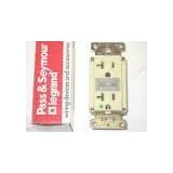 Buy 6362-ISP PASS & SEYMOUR TVSS 20 AMP RECEPTACLE HOSPITAL GRADE IVORY TRANSIENT... by Pass & Seymour