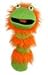 Toys : GINGER - LONG SLEEVE KNITTED PUPPET (with squeek when mouth is operated)