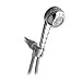 Health & Personal Care : Waterpik Handheld Shower Massager with 4 Settings - Chrome/Crystal