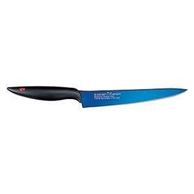 Kasumi Titanium 7.75 Carving Knife Blue KTB3 by Kasumi