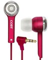 COBY Red Jammerz 3.5mm Stereo Hands-free Headset For MUSIC ONLY for Nokia cell phone