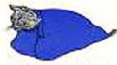 Feline Restraint Bag, 25 lbs and Over, Navy J-170N