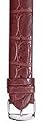 Philip Stein Chocolate Alligator Watch Strap 3-ACH