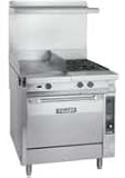 Vulcan Hart GH60T/45 Griddle/Open Burner Range