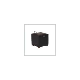Metro Storage Ottoman with Tray - Dark Brown