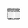 1 Quart Stackable Square Jar (85587RAH) Category: Glass Storage Jar
