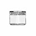 1 Quart Stackable Square Jar (85587RAH) Category: Glass Storage Jar
