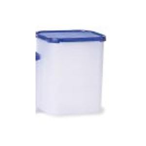 Tupperware Modular Mates Square 4- Brilliant Blue Seal by