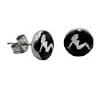 Girl Logo Earrings - 9mm - Sold as a Pair