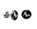 Girl Logo Earrings - 6mm - Sold as a Pair