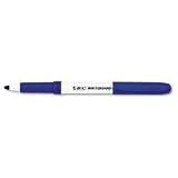 Bic Great Erase Whiteboard Marker, Fine Point, Blue , 12 Dry Erase Markers