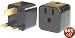 Power Bright PB-12 US to UK 3-Prong Travel Outlet Plug Adapter