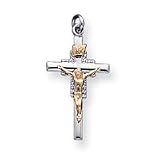 Sterling Silver Crucifix Pendant