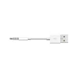 HIGH QUALITY OEM USB CABLE FOR APPLE IPOD SHUFFLE AND SHUFFLE CLIP 1G, 2G, 3G AND 4G - iPod shuffle USB charging and sync cable compatible with Macs and PCs -TECH-GEAR