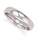 Jewelco London Premium weight Platinum Bespoke made to order comfort fit 4mm Court Wedding Ring