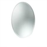 Nutone 1358 Cameo Oval Beveled Mirror Single Door Recessed Cabinets (Wall Opening 14'' x 24'' x 3.5'')