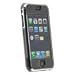 Crystal Smoke Protective Snap-On Cover Case with Removable Belt Clip for Apple iPhone