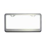 Buy Chrome Blank License Plate Frame (Made of Metal) by License Plate Shop
