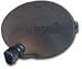 Satellite Dish 43cm, complete with single LNB, wall plugs and coach screws for mounting
