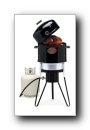 Brinkmann 810-5000-0 All-In-One Outdoor Cooker, Black