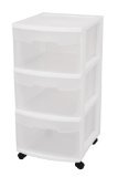 Sterilite 28308002 3 Drawer Cart