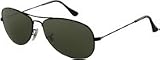 Ray Ban 3362 HIGHSTREET AVIATOR Mens Sunglasses - Select Color (Black Frame/Grey Green G-15XLT Lens 002)