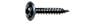 Metra 8 X 1 Black Oxide Wafer Phillips Head Screws Bulk 500 Per Box - Metra PWHS81