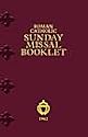 Roman Catholic Sunday Missal Booklet, Tridentine Rite