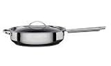 Hahn 28cm Stainless Steel Saute Pan With Long Handle