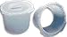 Rubbermaid RMB359C0 Commode Pail with Molded Tabe Handles & Lid