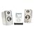 Creative GigaWorks HD50i - PC multimedia speakers with digital player dock - 36 Watt (Total) - piano white