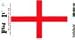 Vinyl Decal- St. George Flag Sticker