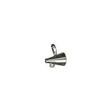 .925 Sterling Silver Megaphone Charm or Pendant