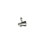 .925 Sterling Silver Megaphone Charm or Pendant