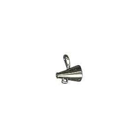 .925 Sterling Silver Megaphone Charm or Pendant