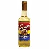 750 Milliliter Torani Peppermint Syrup (03-0105) Category: Food Syrups