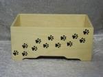 A Leg Up Natural With Paws Dog Toy Box