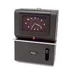 Lathem Heavy-Duty Manual Time Recorder, Cool Gray